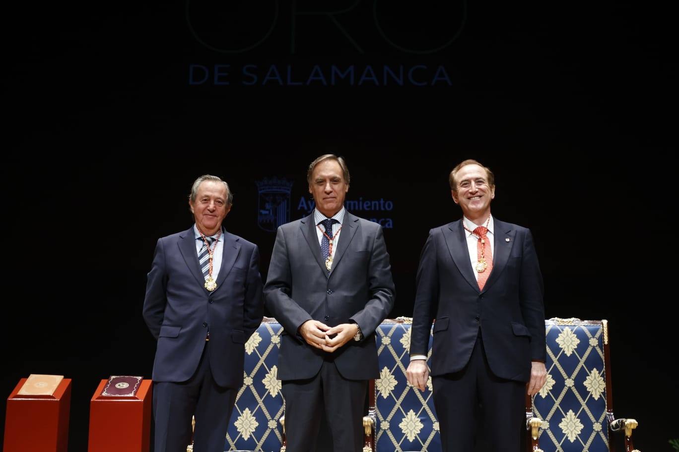 El acto de entrega de las Medallas de Oro de Salamanca, en imágenes