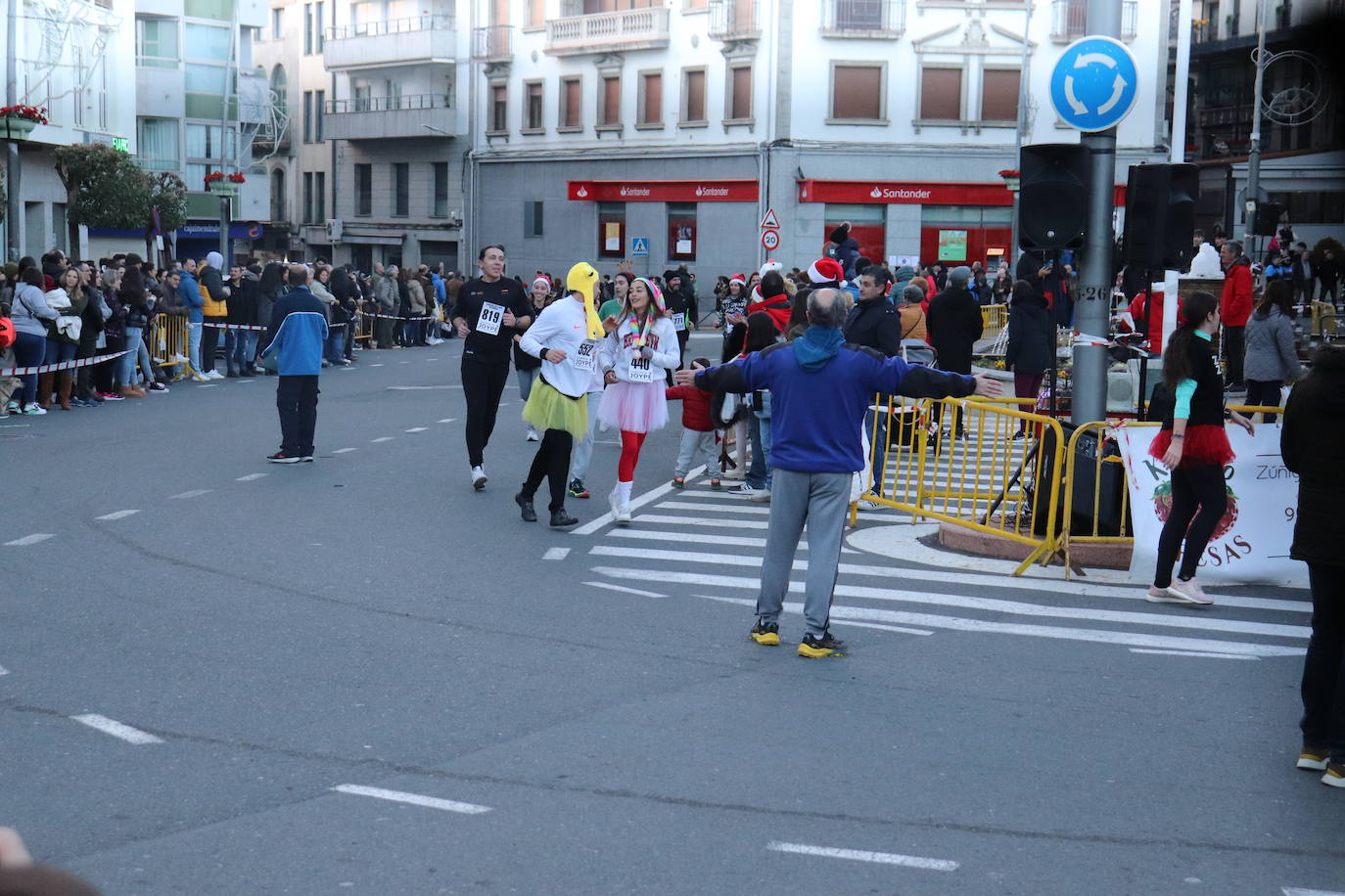 La carrera del pavo llena Béjar con más de 900 corredores