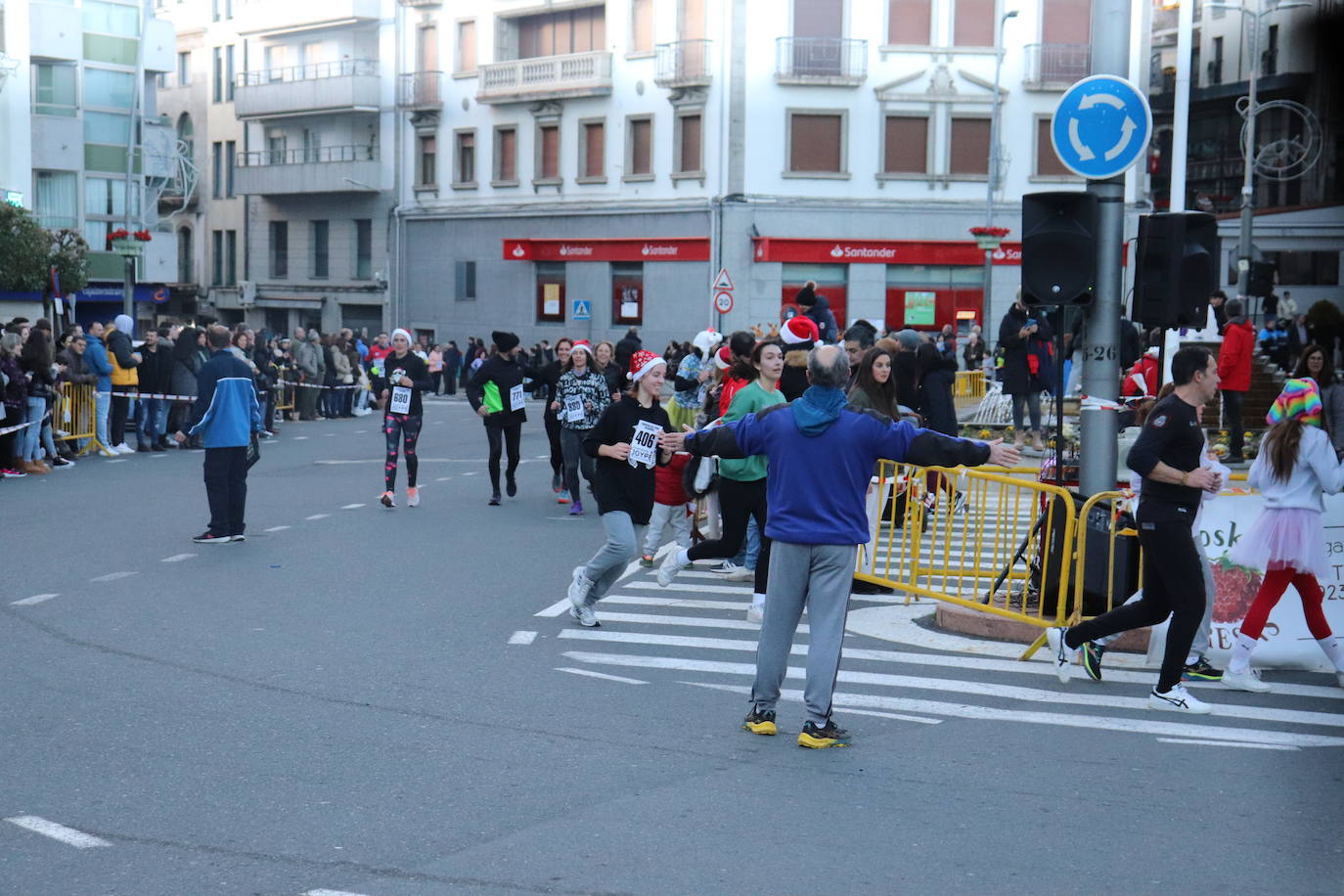 La carrera del pavo llena Béjar con más de 900 corredores