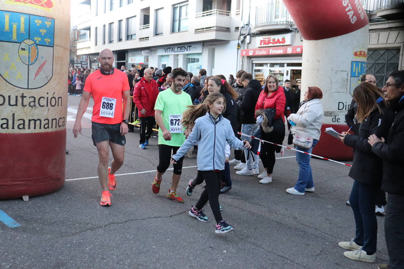 La carrera del pavo llena Béjar con más de 900 corredores