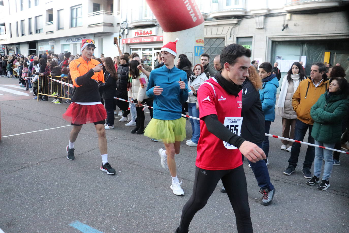 La carrera del pavo llena Béjar con más de 900 corredores