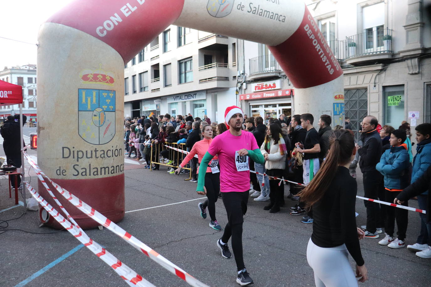 La carrera del pavo llena Béjar con más de 900 corredores