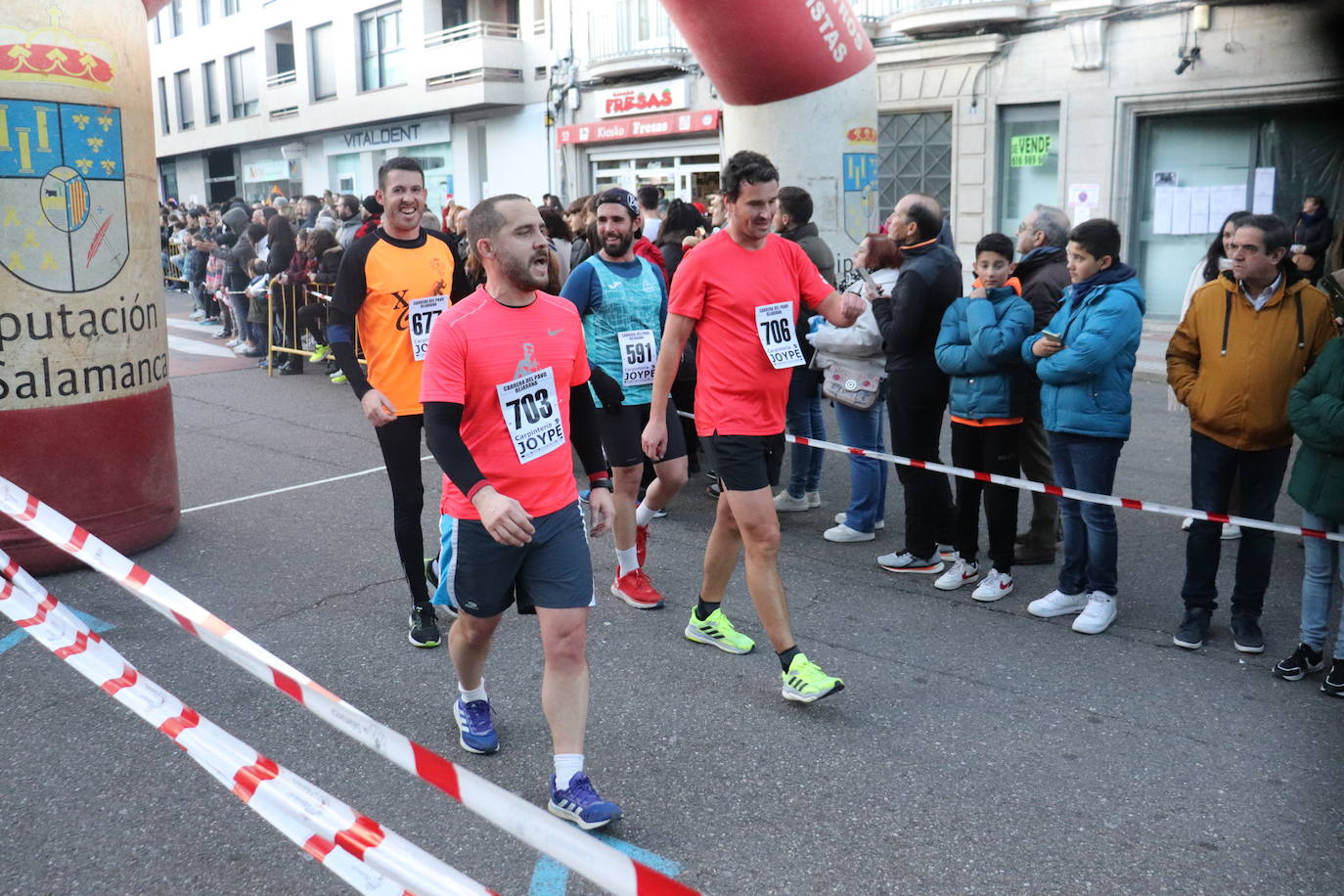 La carrera del pavo llena Béjar con más de 900 corredores