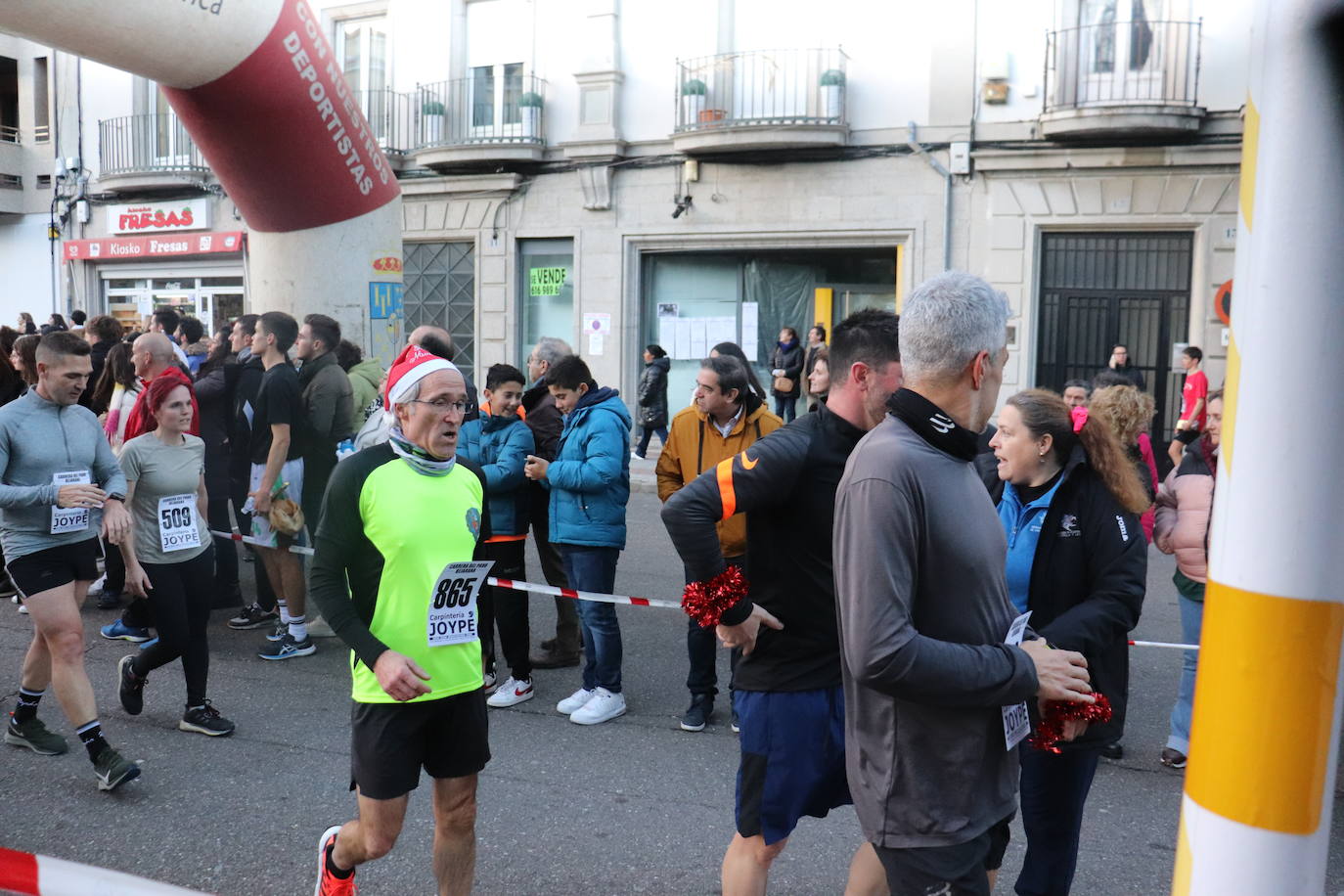 La carrera del pavo llena Béjar con más de 900 corredores