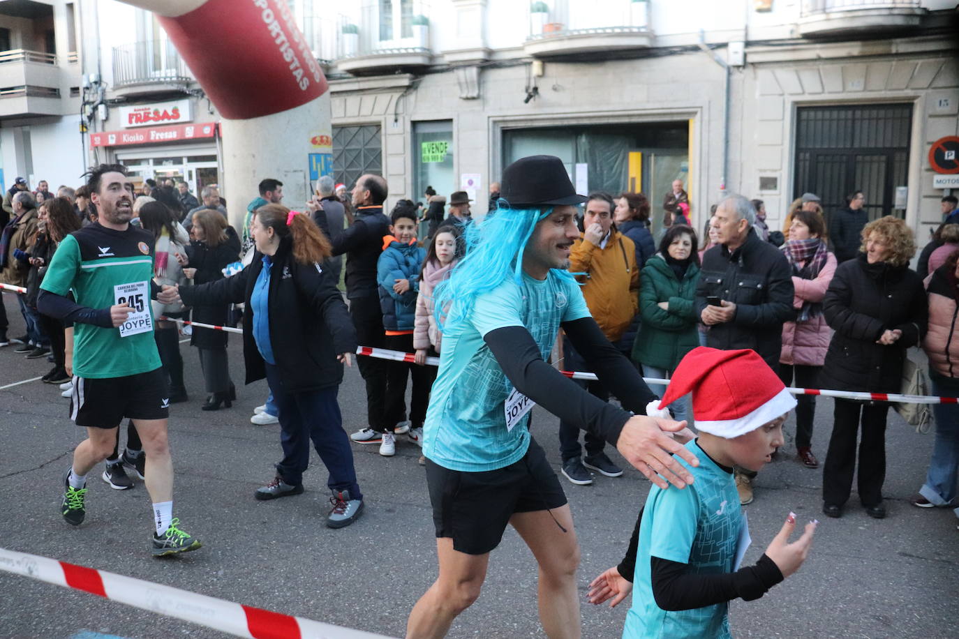 La carrera del pavo llena Béjar con más de 900 corredores