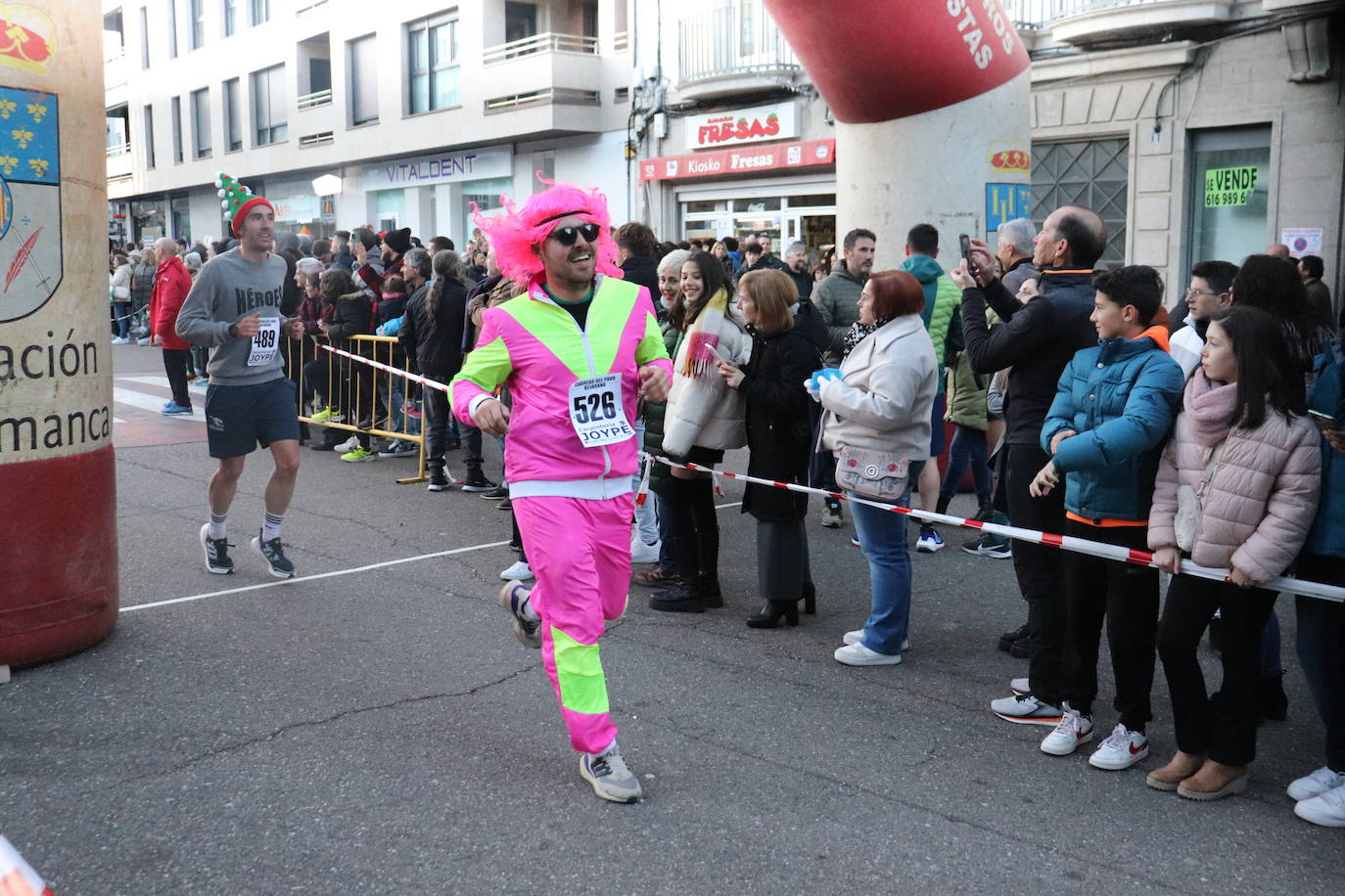 La carrera del pavo llena Béjar con más de 900 corredores