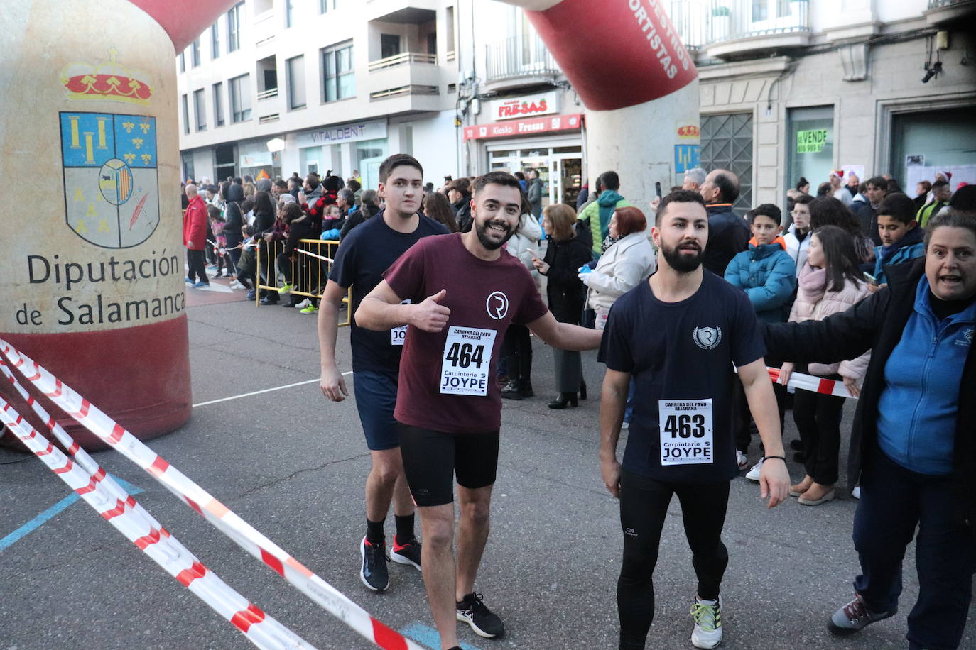 La carrera del pavo llena Béjar con más de 900 corredores