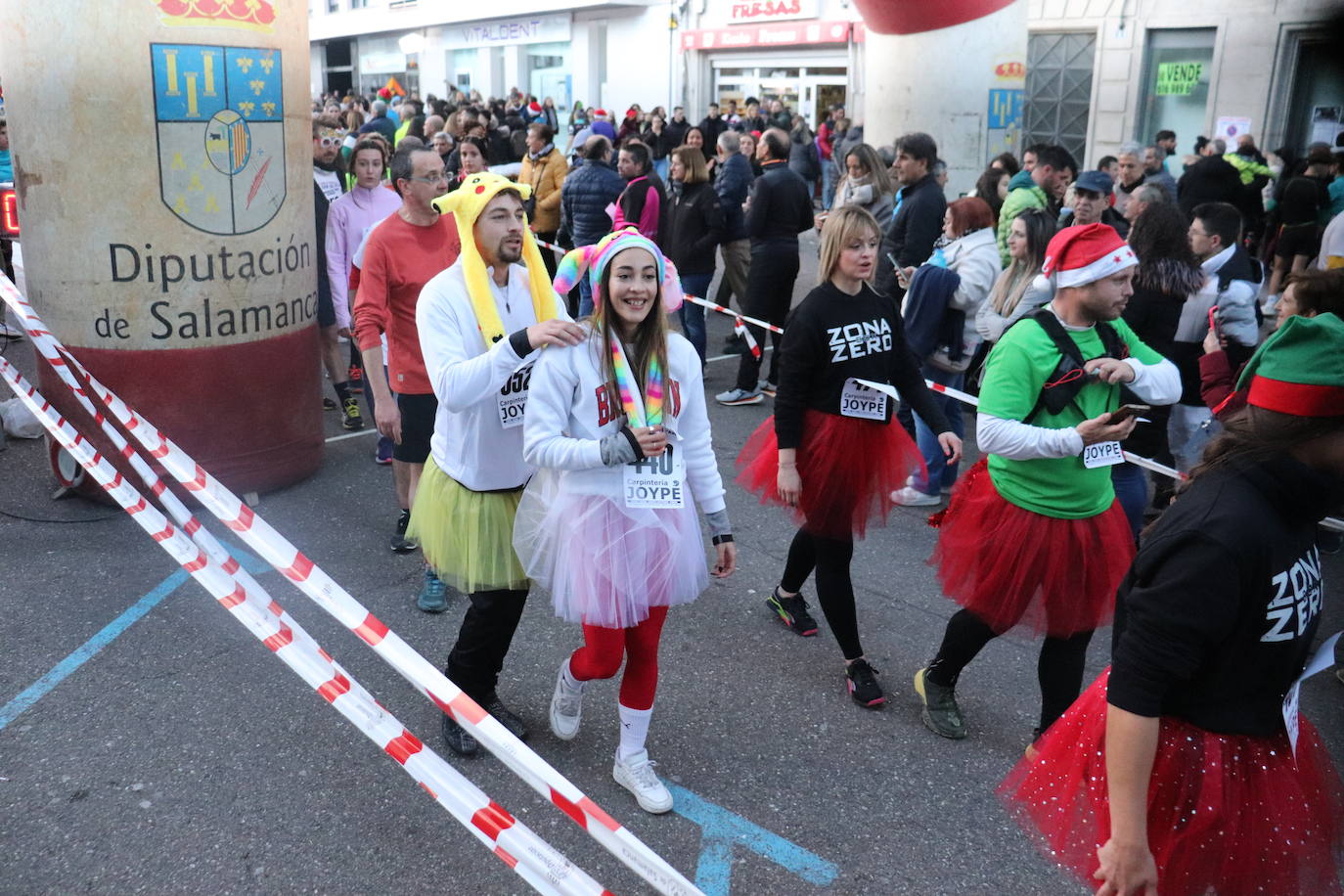 La carrera del pavo llena Béjar con más de 900 corredores