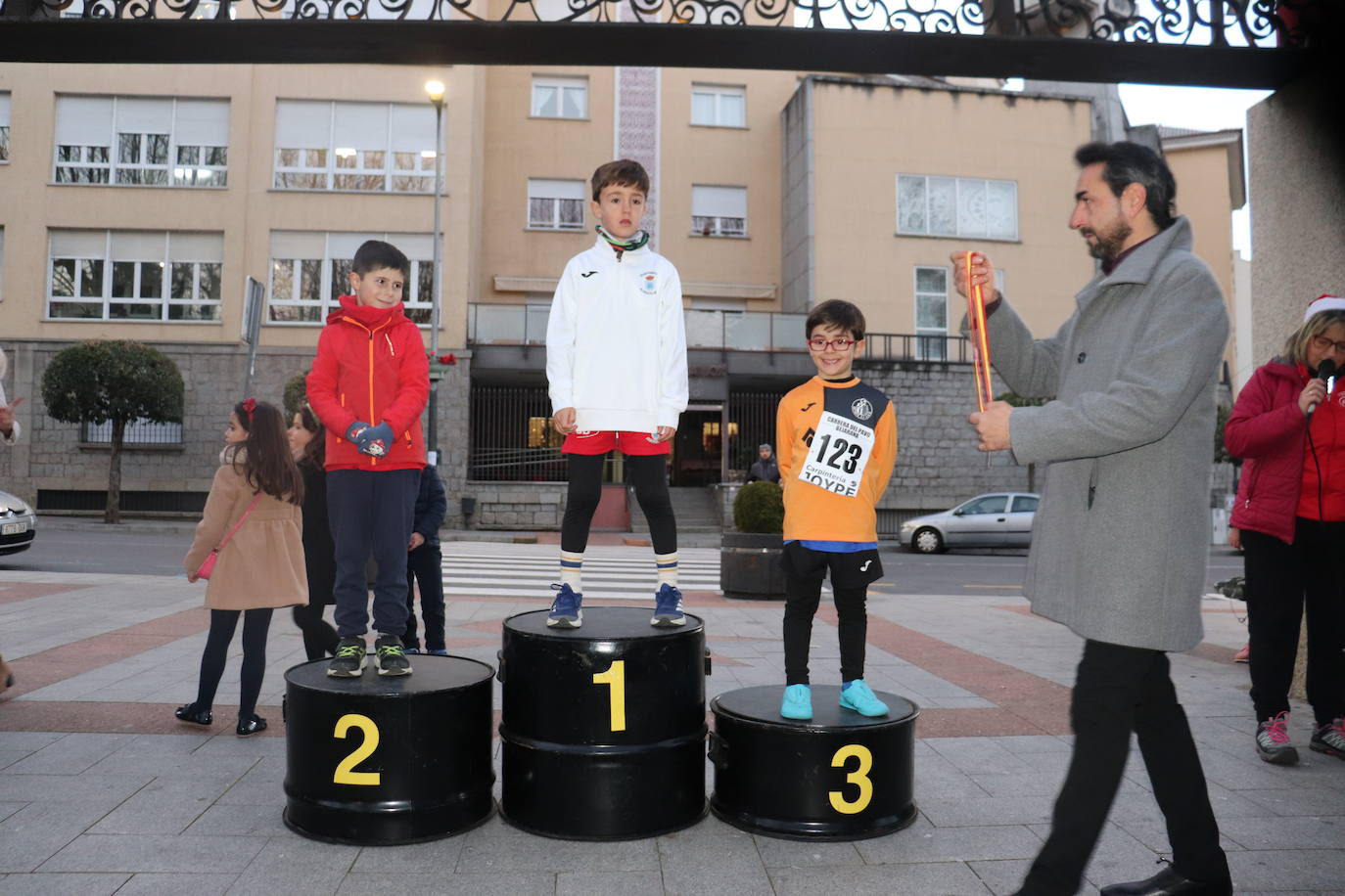 La carrera del pavo llena Béjar con más de 900 corredores