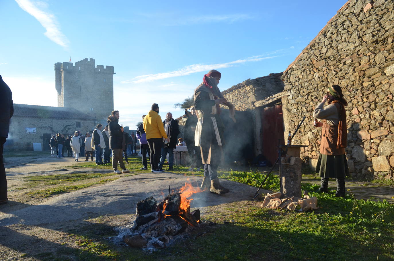 Belén viviente con aire medieval en San Felices de los Gallegos