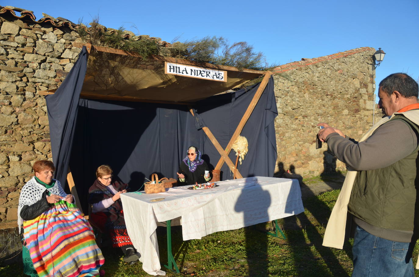 Belén viviente con aire medieval en San Felices de los Gallegos