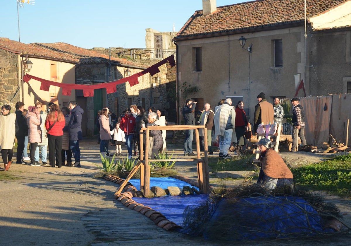 Belén viviente con aire medieval en San Felices de los Gallegos