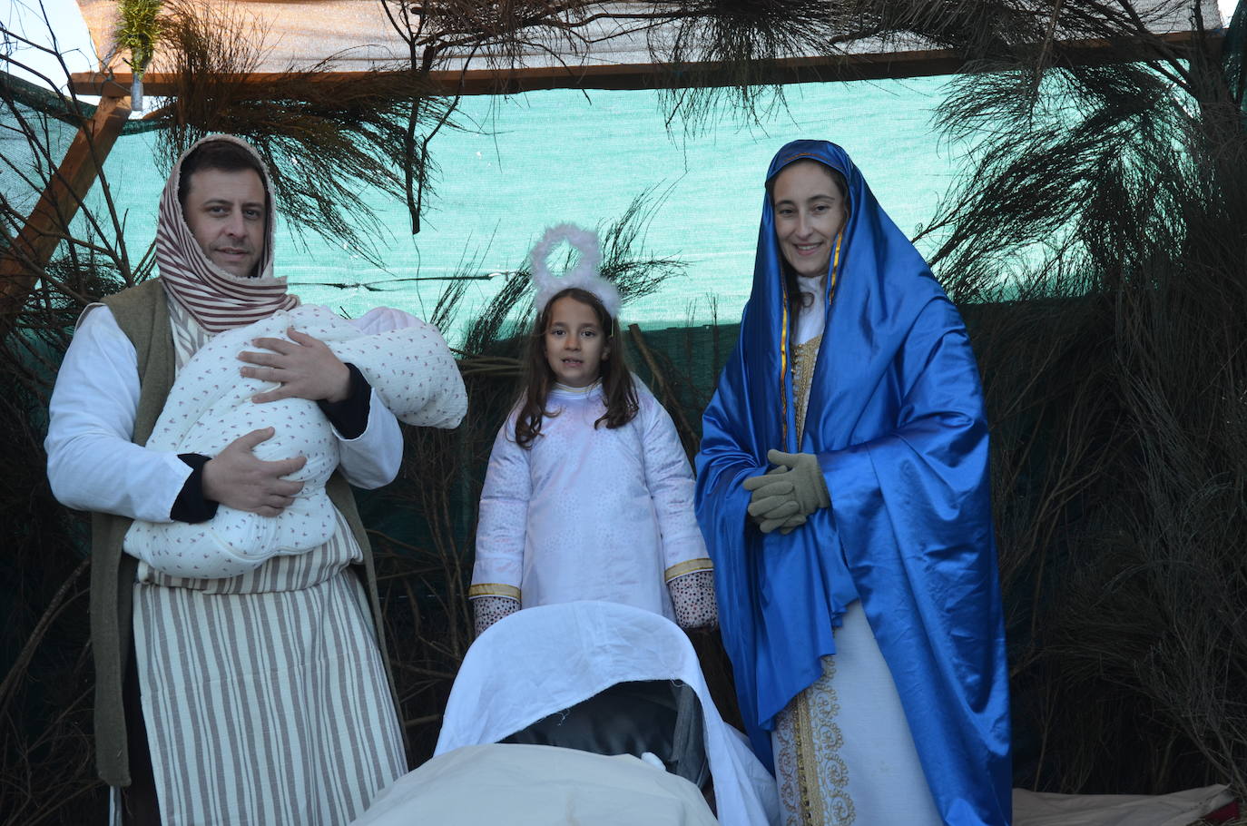 Belén viviente con aire medieval en San Felices de los Gallegos