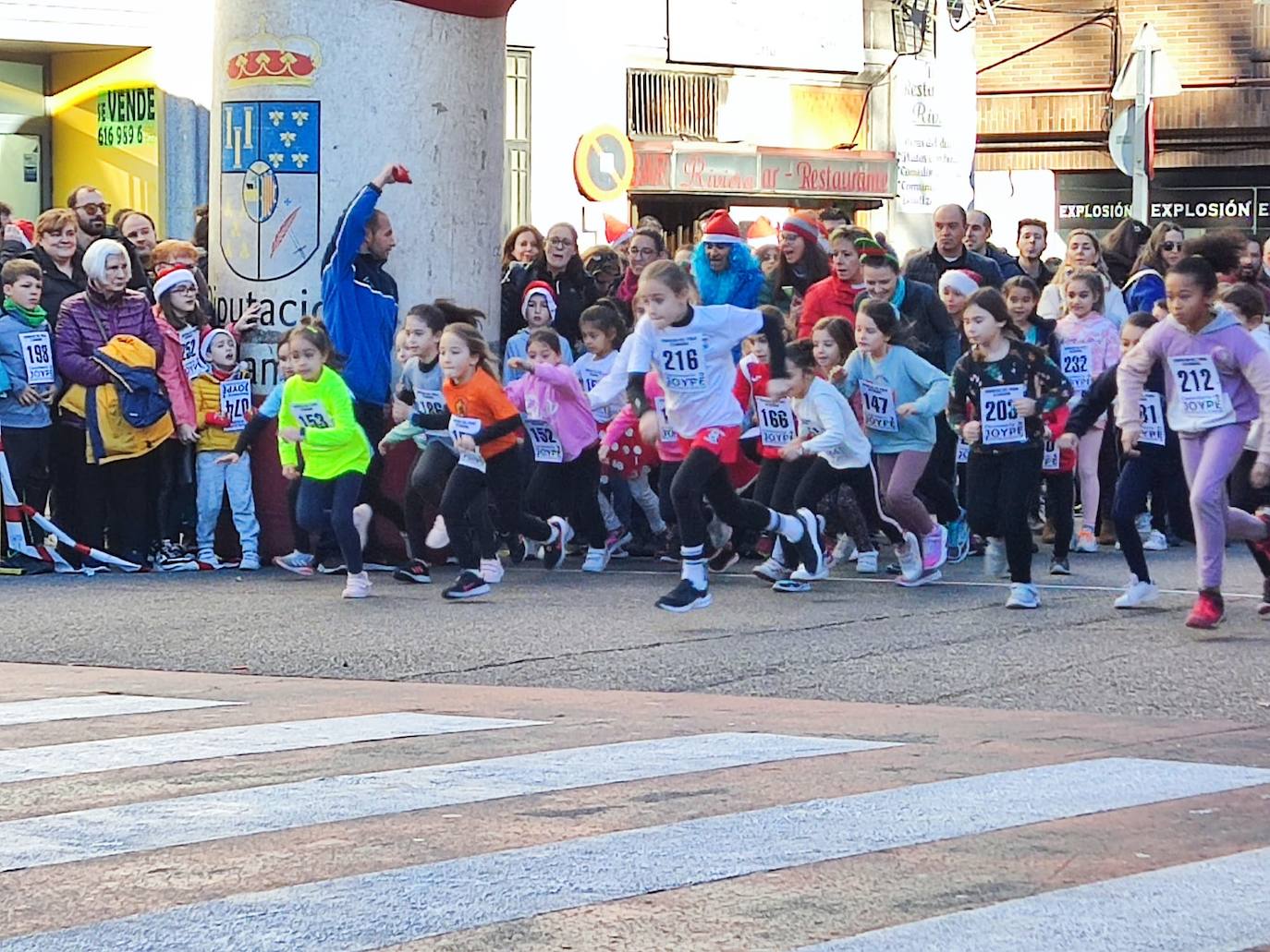 La carrera del pavo llena Béjar con más de 900 corredores