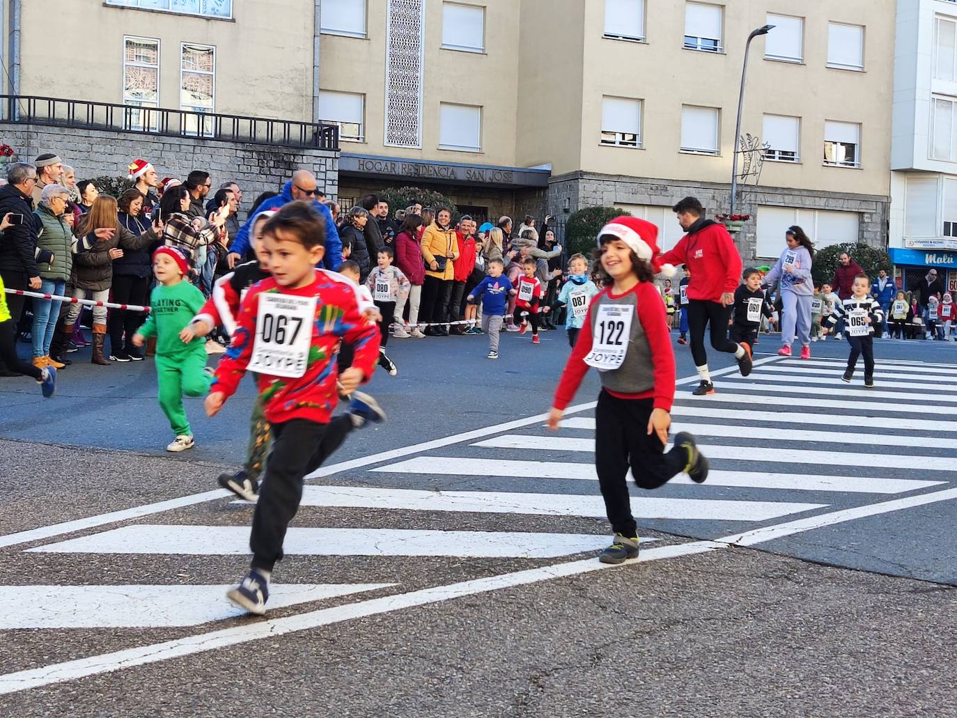 La carrera del pavo llena Béjar con más de 900 corredores