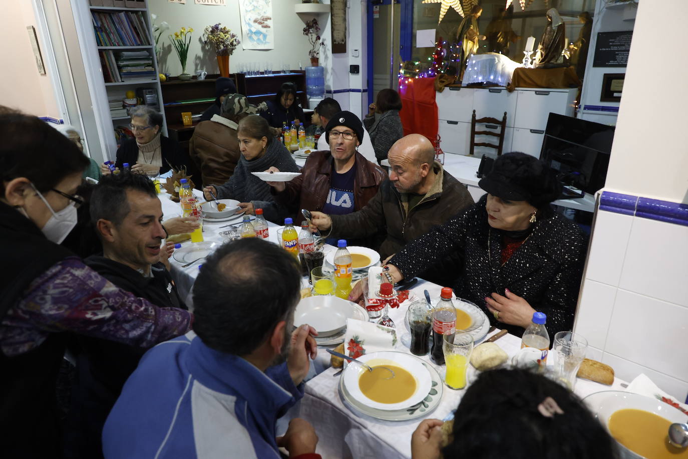 Una Nochebuena mucho mejor gracias al Comedor de los Pobres