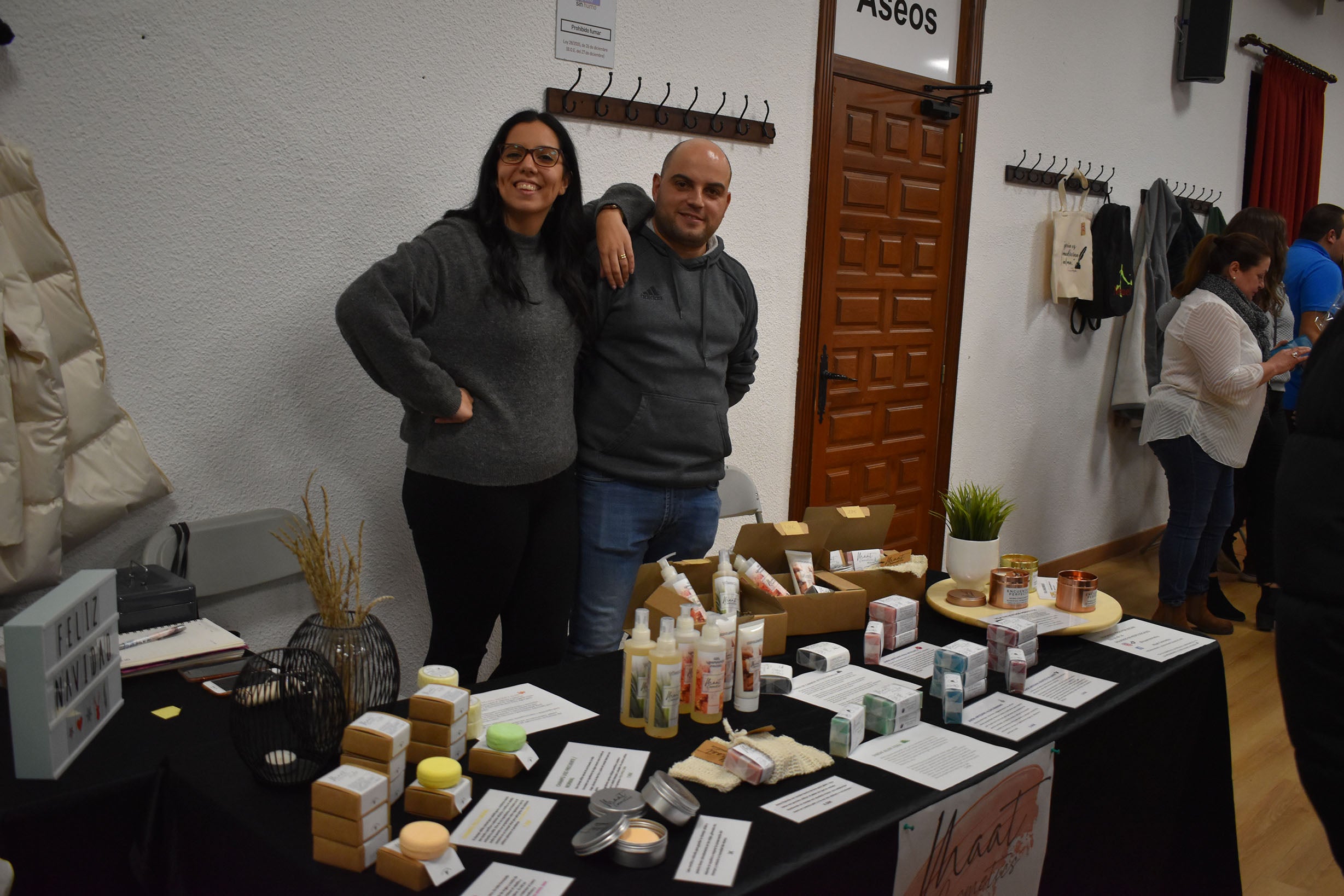 Así ha sido el mercadillo solidario a favor del proyecto Mupol en Castellanos de Moriscos