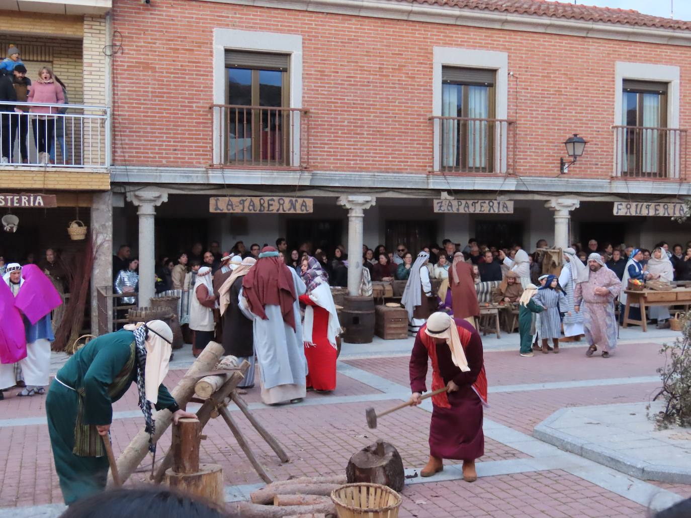 El belén viviente de Santiago de la Puebla vuelve a cautivar