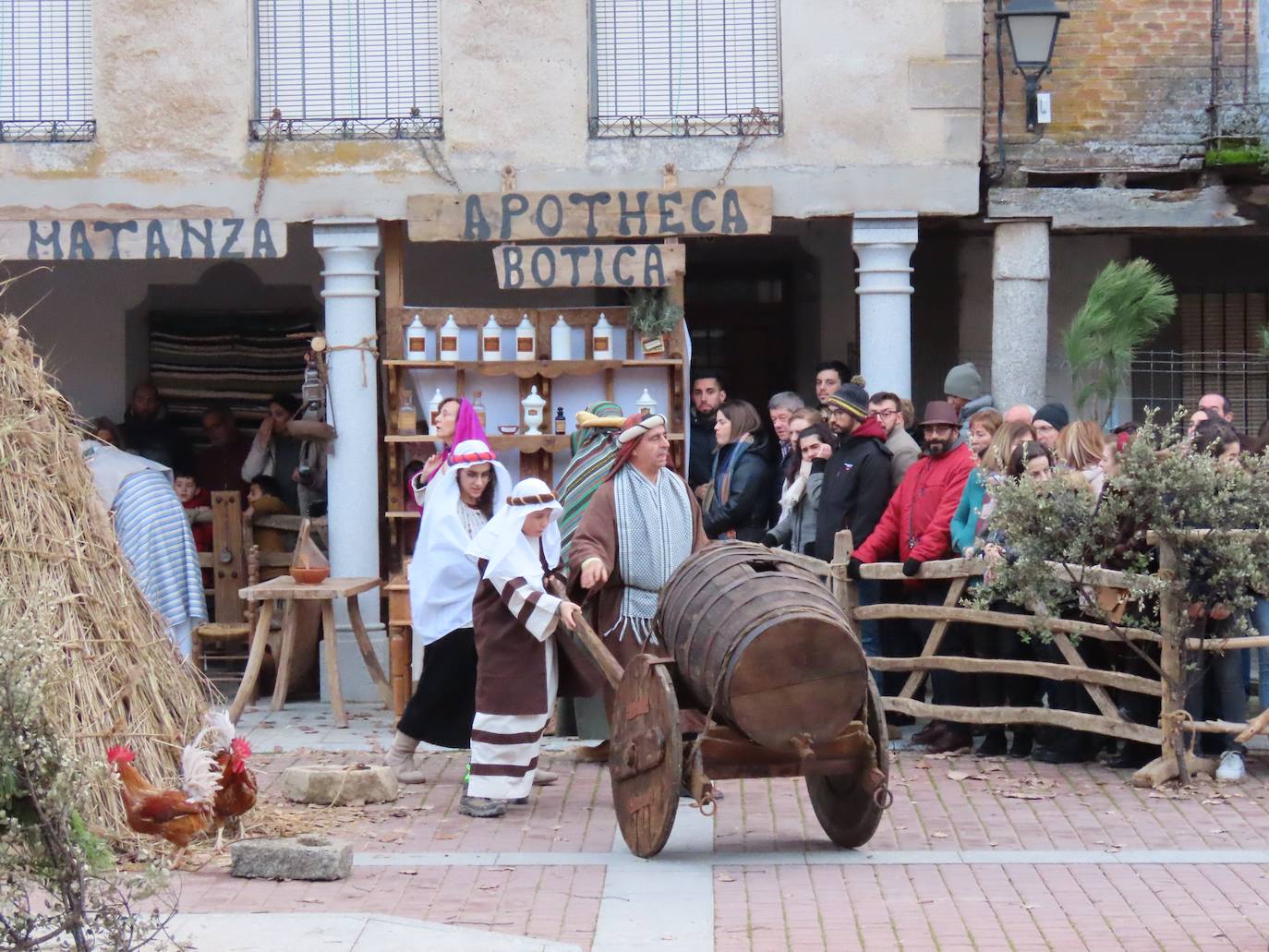 El belén viviente de Santiago de la Puebla vuelve a cautivar