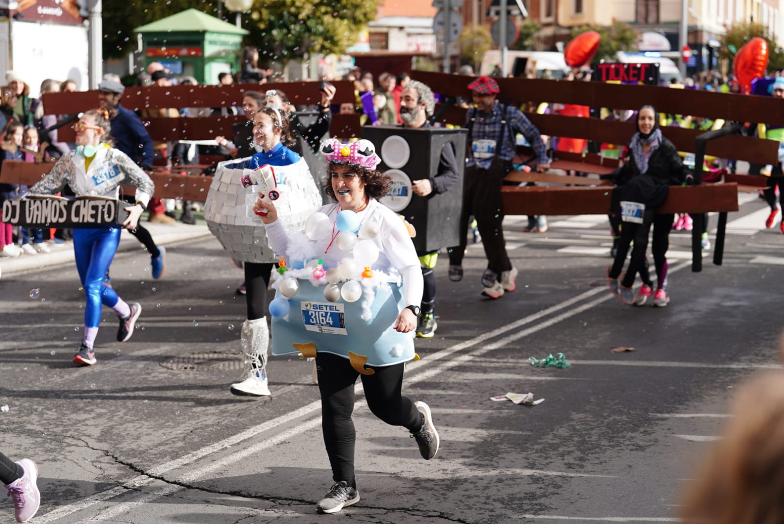 Las fotos más simpáticas de la San Silvestre Salmantina 2023