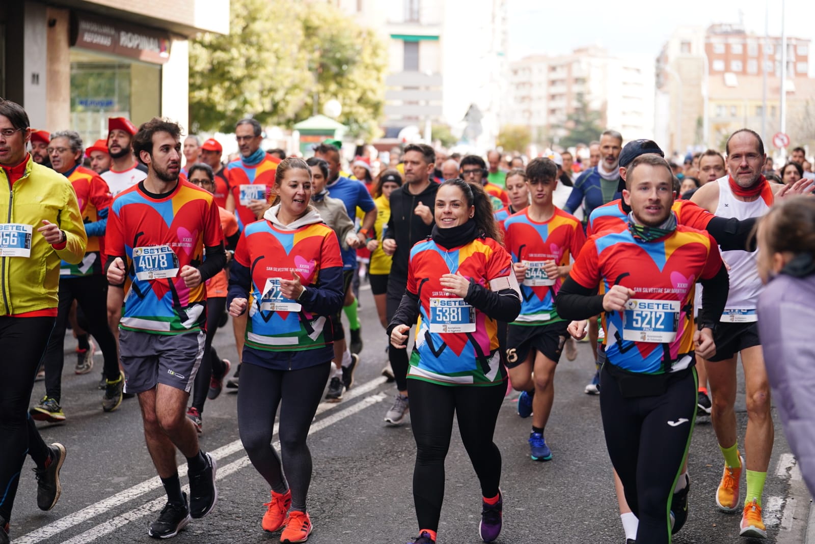 Las fotos más simpáticas de la San Silvestre Salmantina 2023