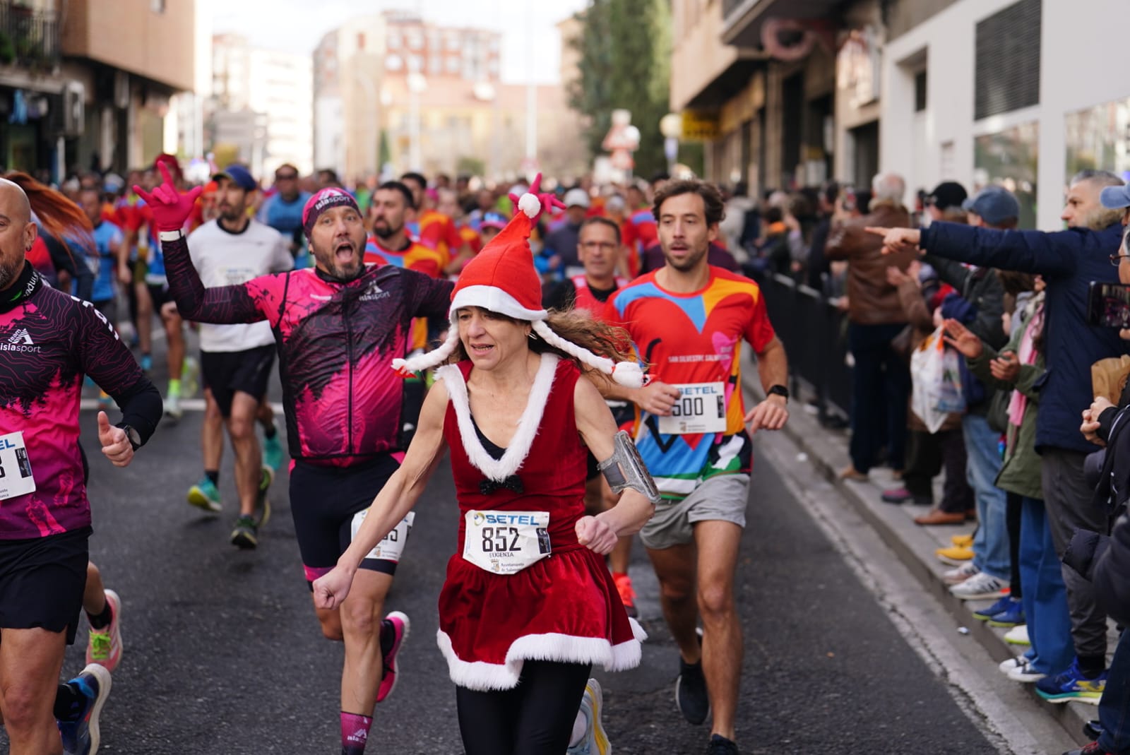 Las fotos más simpáticas de la San Silvestre Salmantina 2023