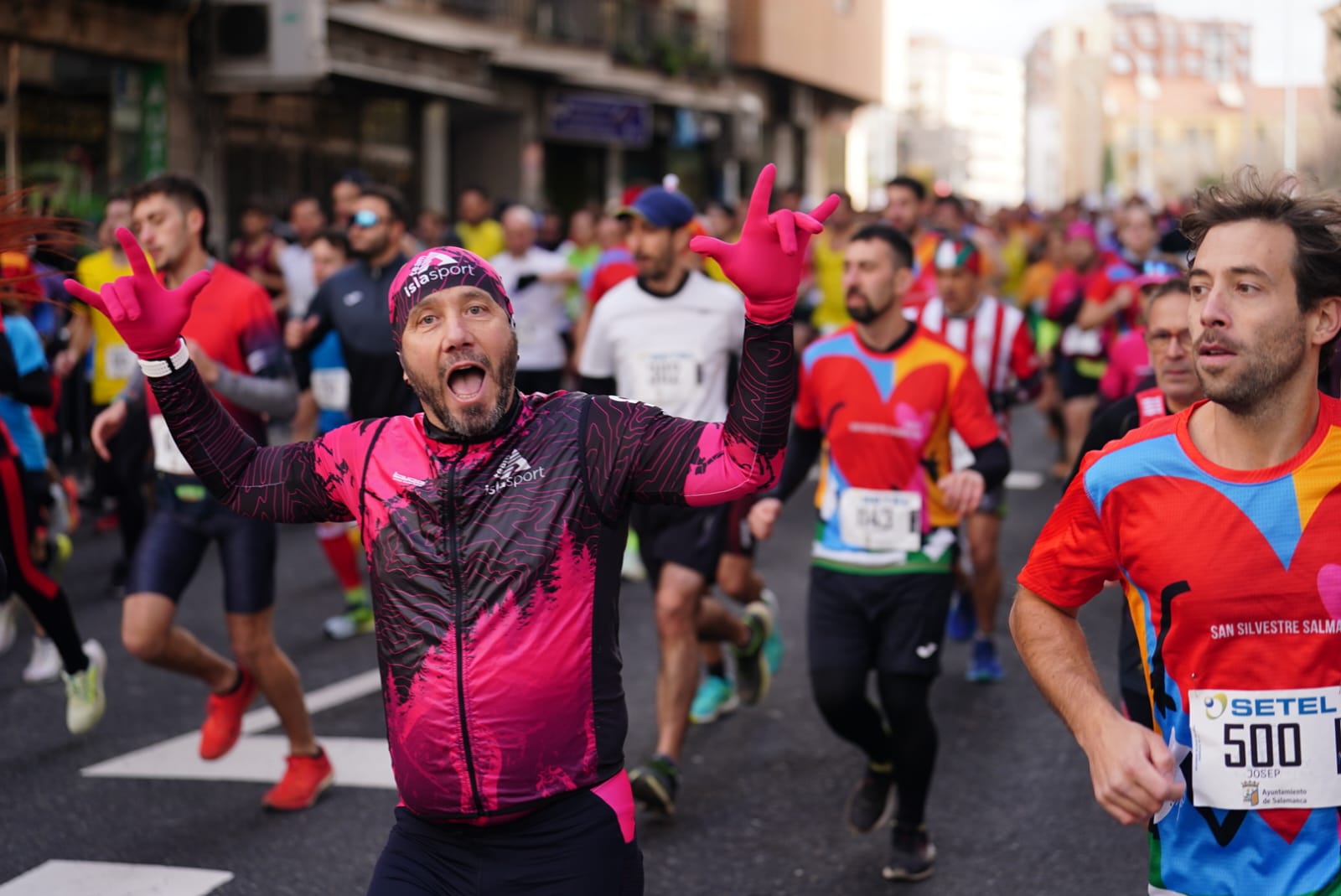 Las fotos más simpáticas de la San Silvestre Salmantina 2023