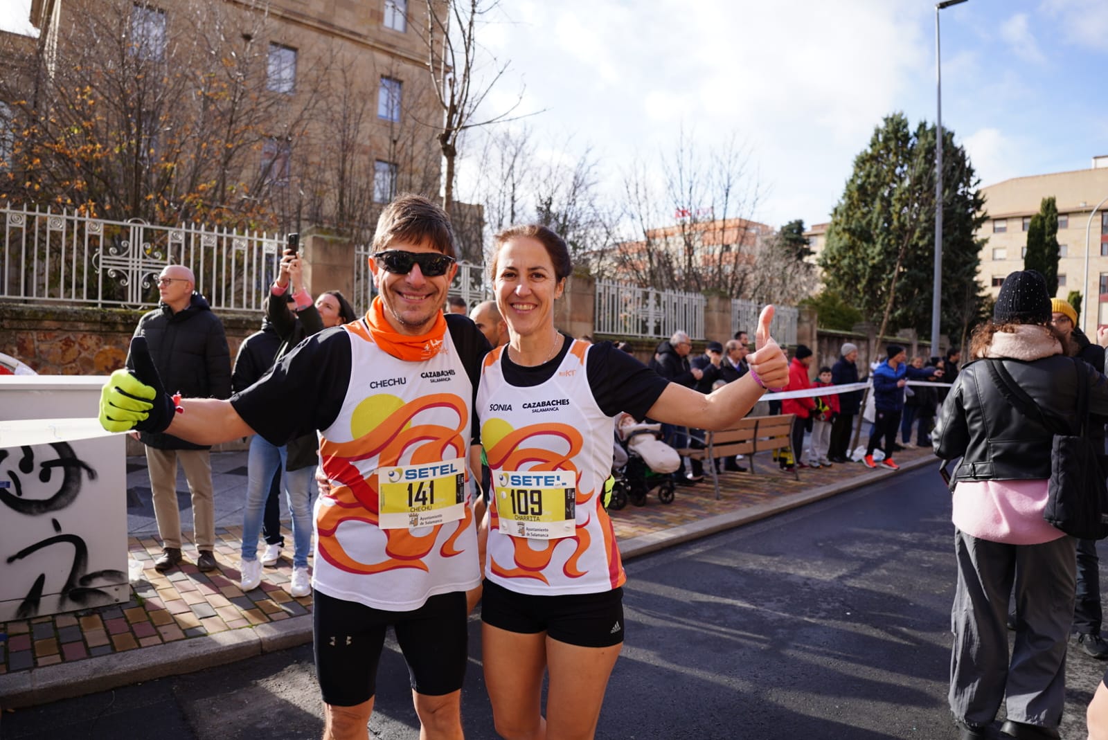 Las fotos más simpáticas de la San Silvestre Salmantina 2023