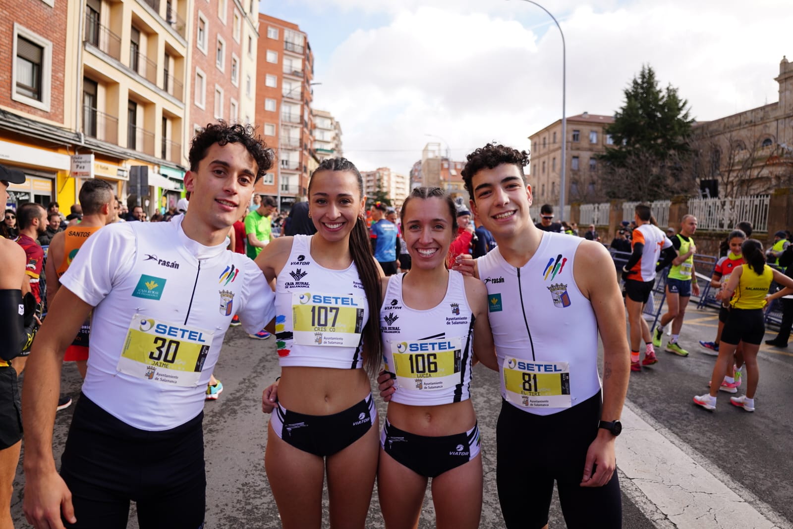 Las fotos más simpáticas de la San Silvestre Salmantina 2023