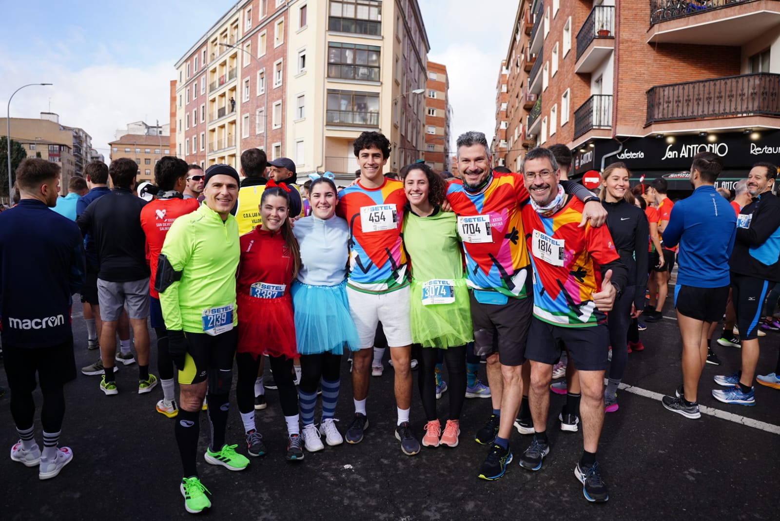 Las fotos más simpáticas de la San Silvestre Salmantina 2023