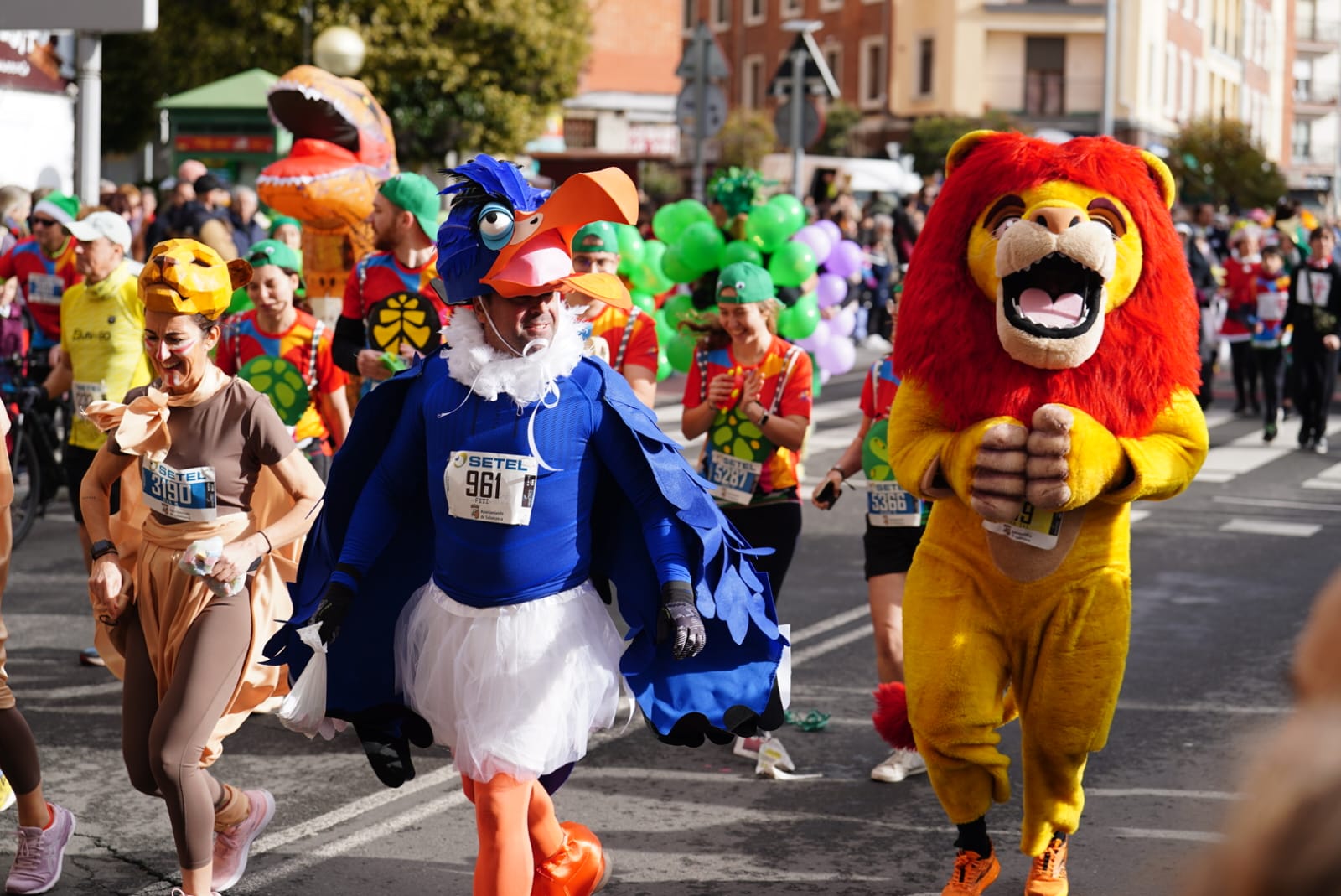 Las fotos más simpáticas de la San Silvestre Salmantina 2023