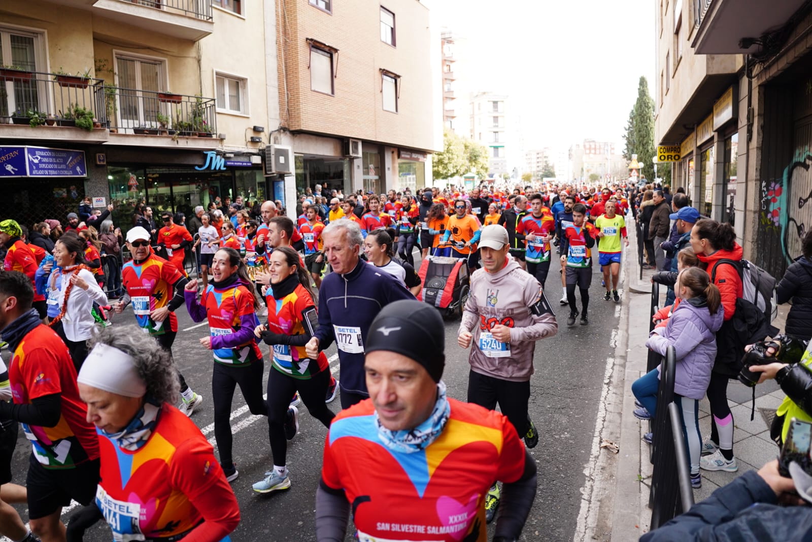 Las fotos más simpáticas de la San Silvestre Salmantina 2023