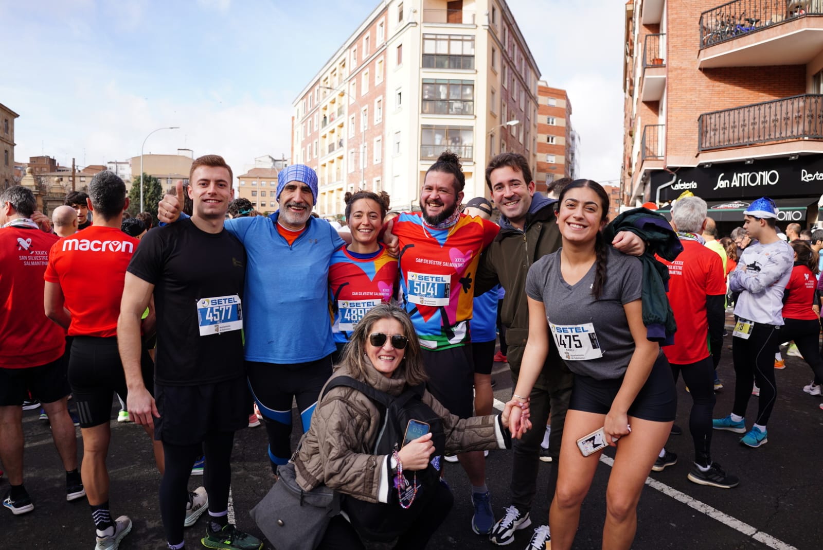 Las fotos más simpáticas de la San Silvestre Salmantina 2023