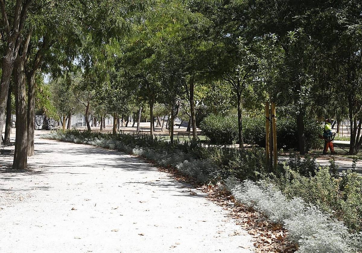 Una imagen del Parque de las Cruces.