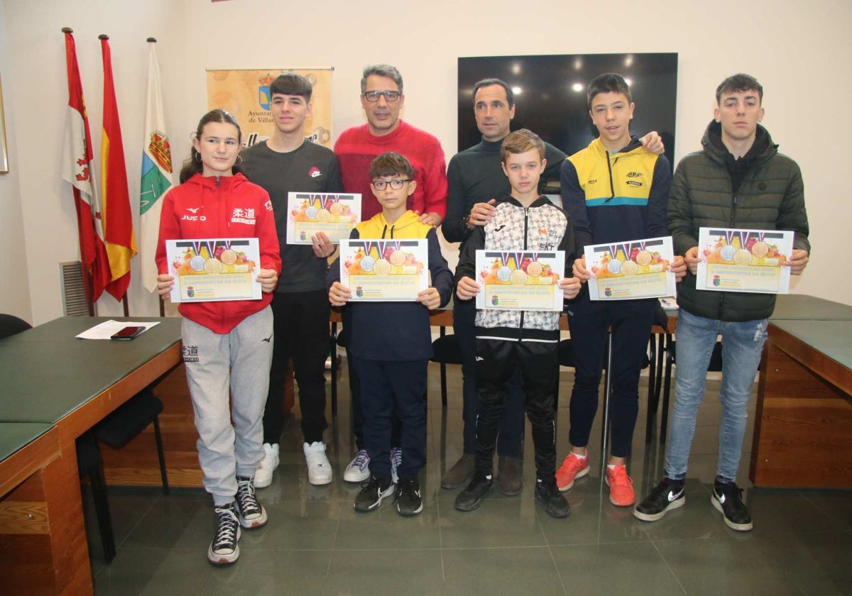 Villamayor premia a sus jóvenes deportistas