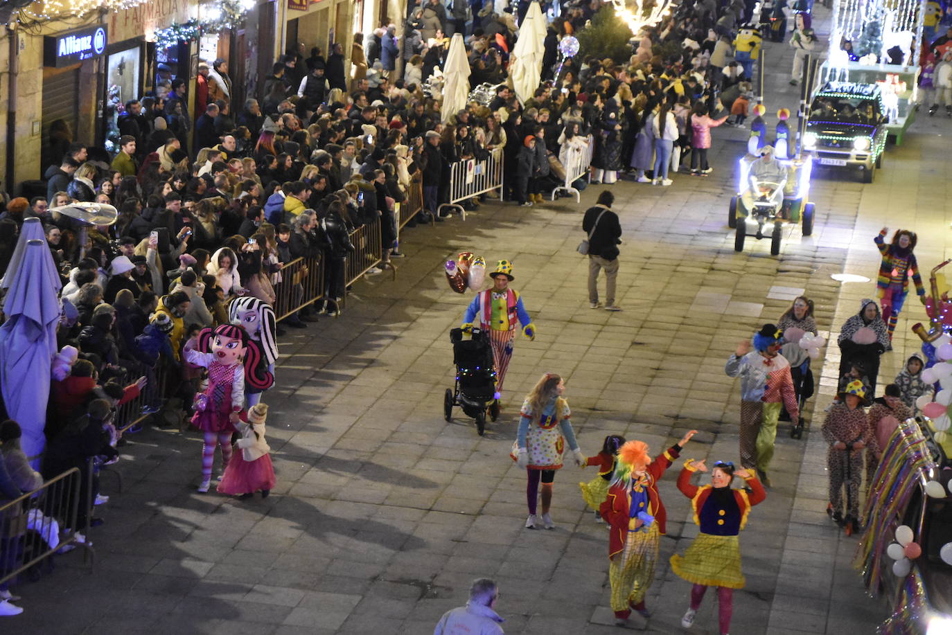 Multitudinaria y espectacular cabalgata en Ciudad Rodrigo