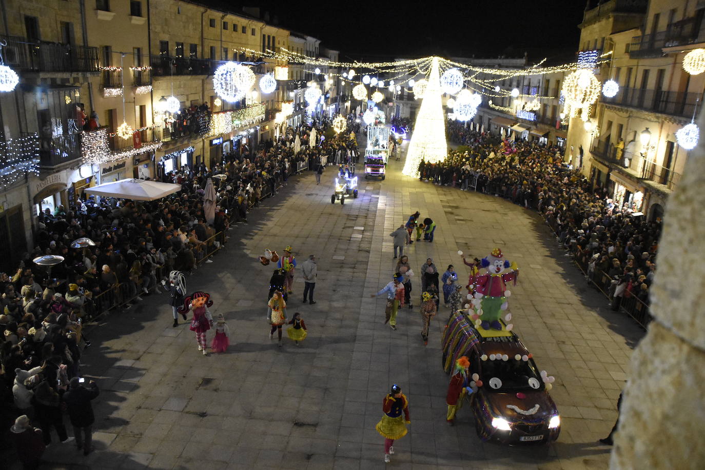 Multitudinaria y espectacular cabalgata en Ciudad Rodrigo