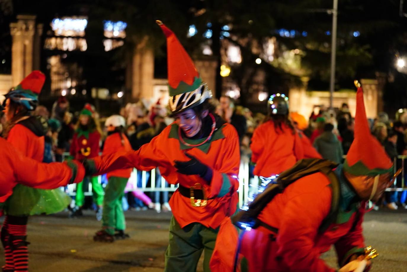 Los Reyes Magos reclaman la paz desde la Plaza Mayor de Salamanca