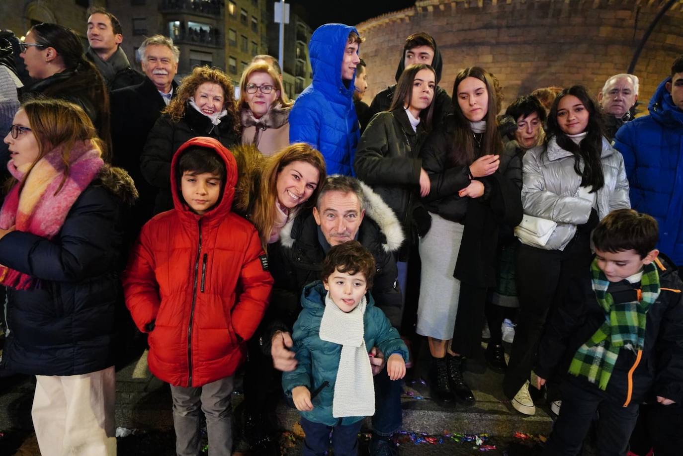 Los Reyes Magos reclaman la paz desde la Plaza Mayor de Salamanca