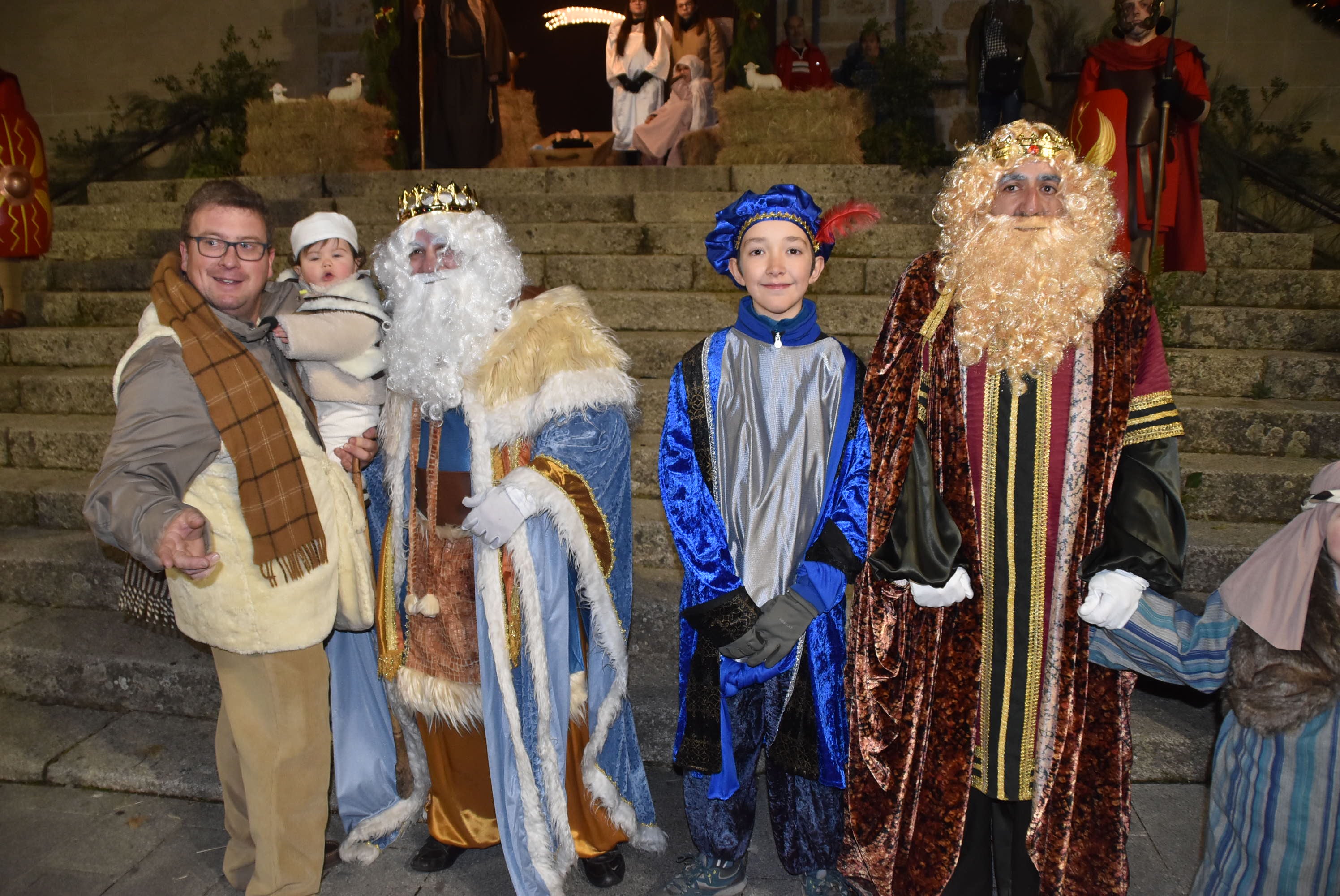 La llegada de los Reyes Magos llena las calles de Béjar