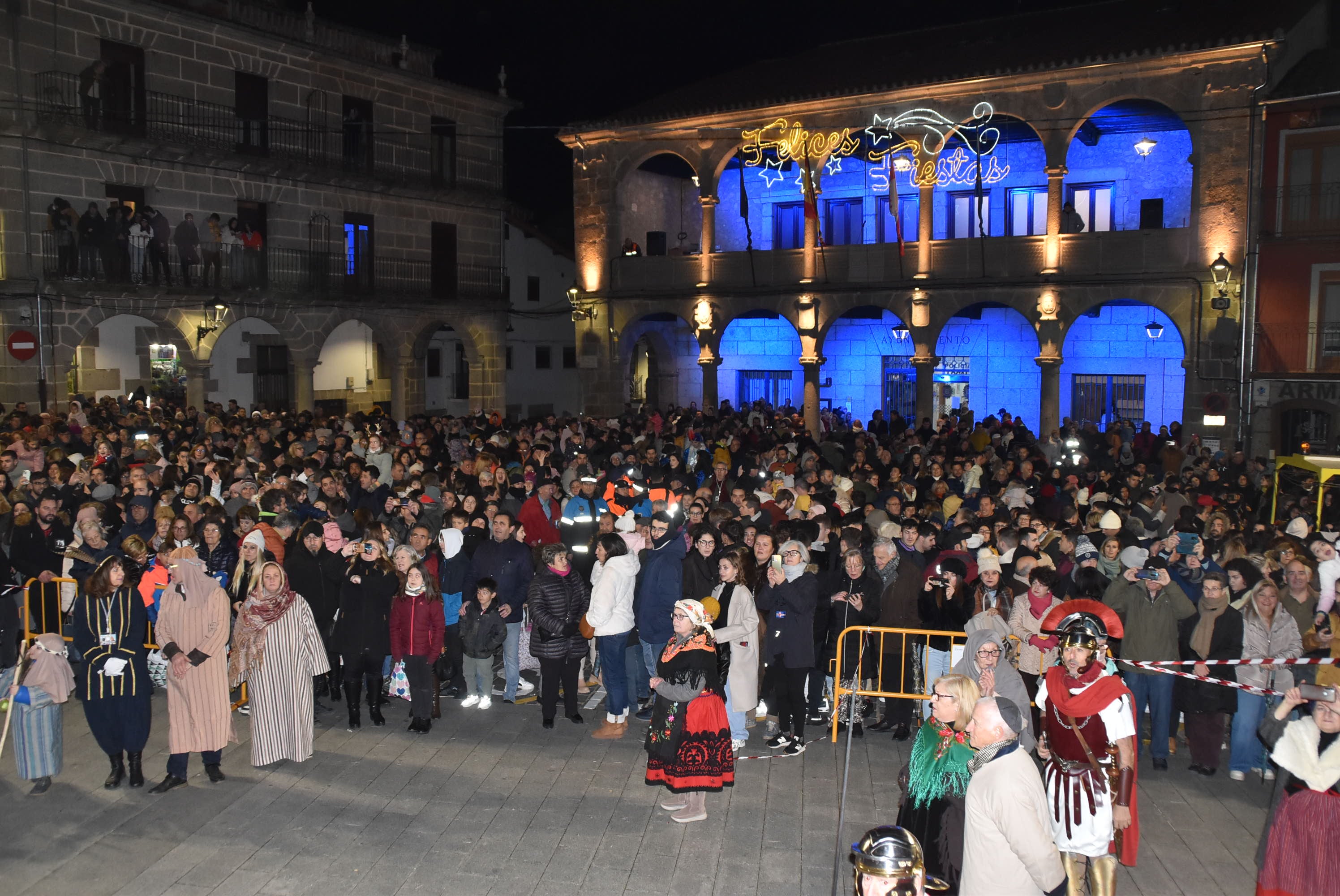 La llegada de los Reyes Magos llena las calles de Béjar
