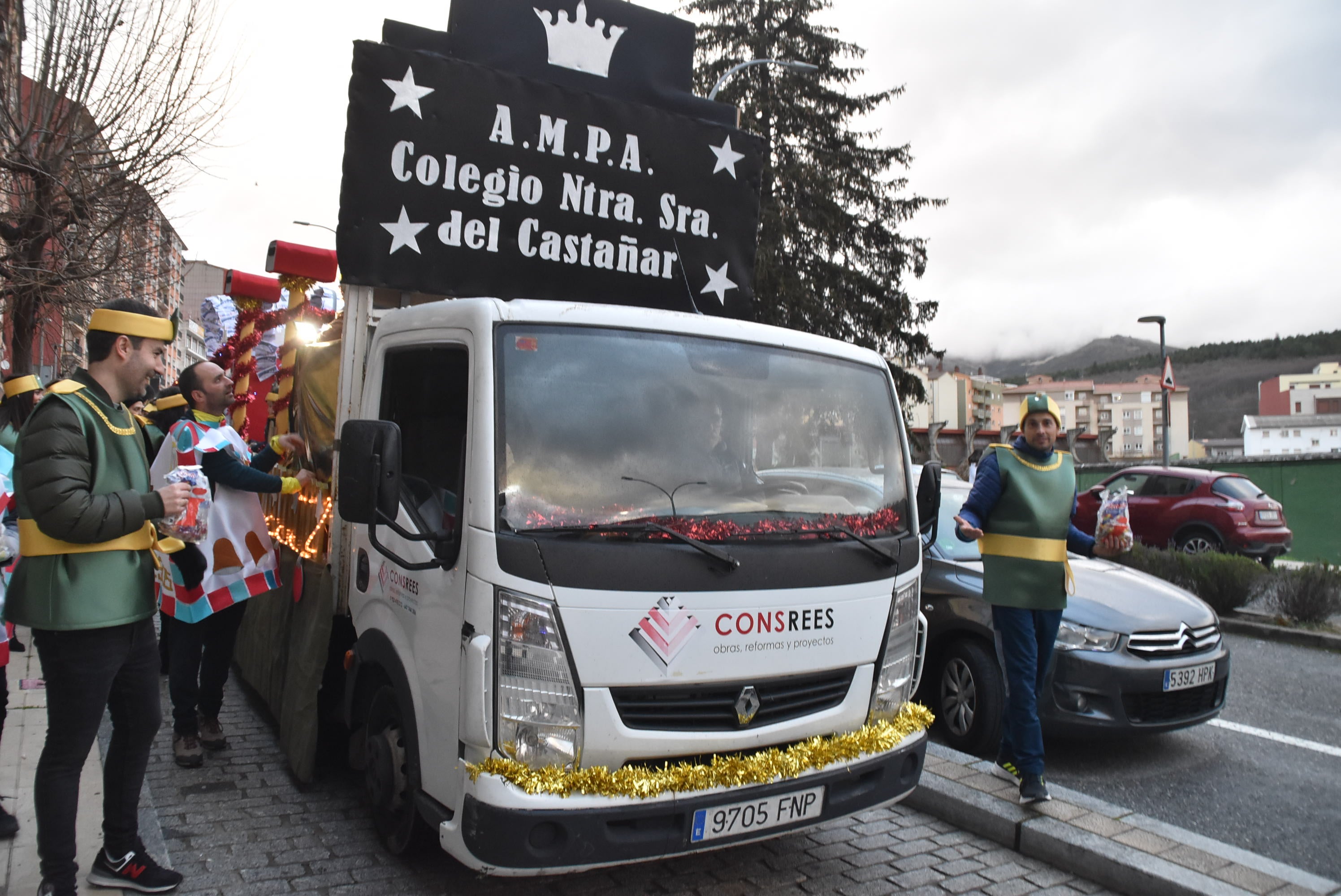 La llegada de los Reyes Magos llena las calles de Béjar