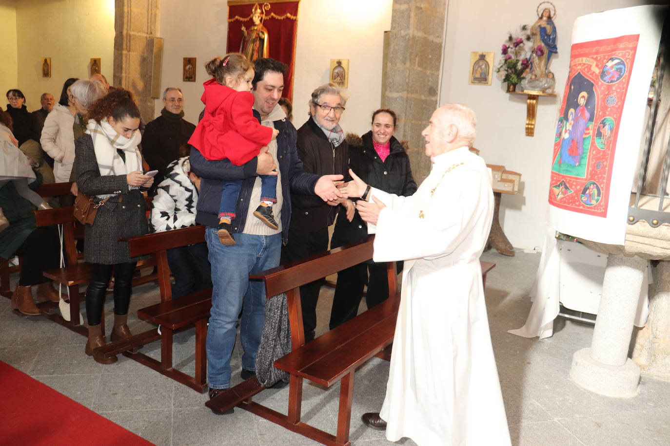 Cristóbal se mantiene fiel al cantar los chorizos en la fiesta de los Reyes Magos