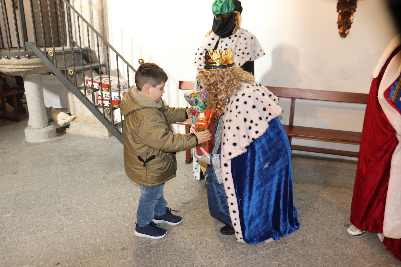 Cristóbal se mantiene fiel al cantar los chorizos en la fiesta de los Reyes Magos