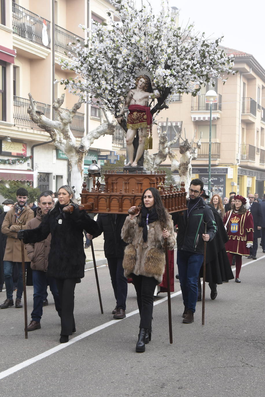 Arranca el periplo del Santo Patrón de Ciudad Rodrigo