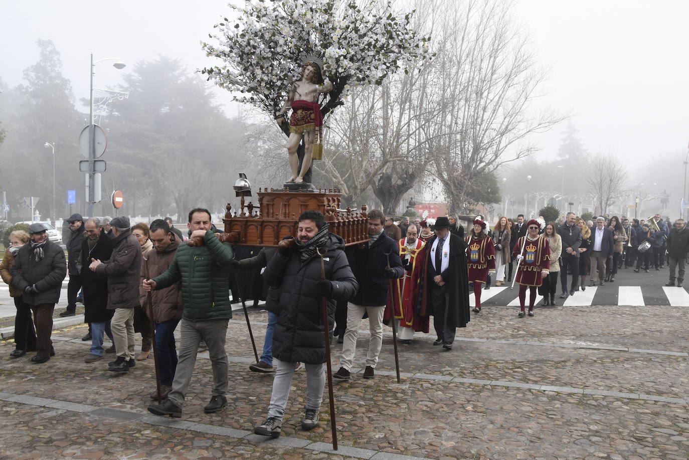 Arranca el periplo del Santo Patrón de Ciudad Rodrigo