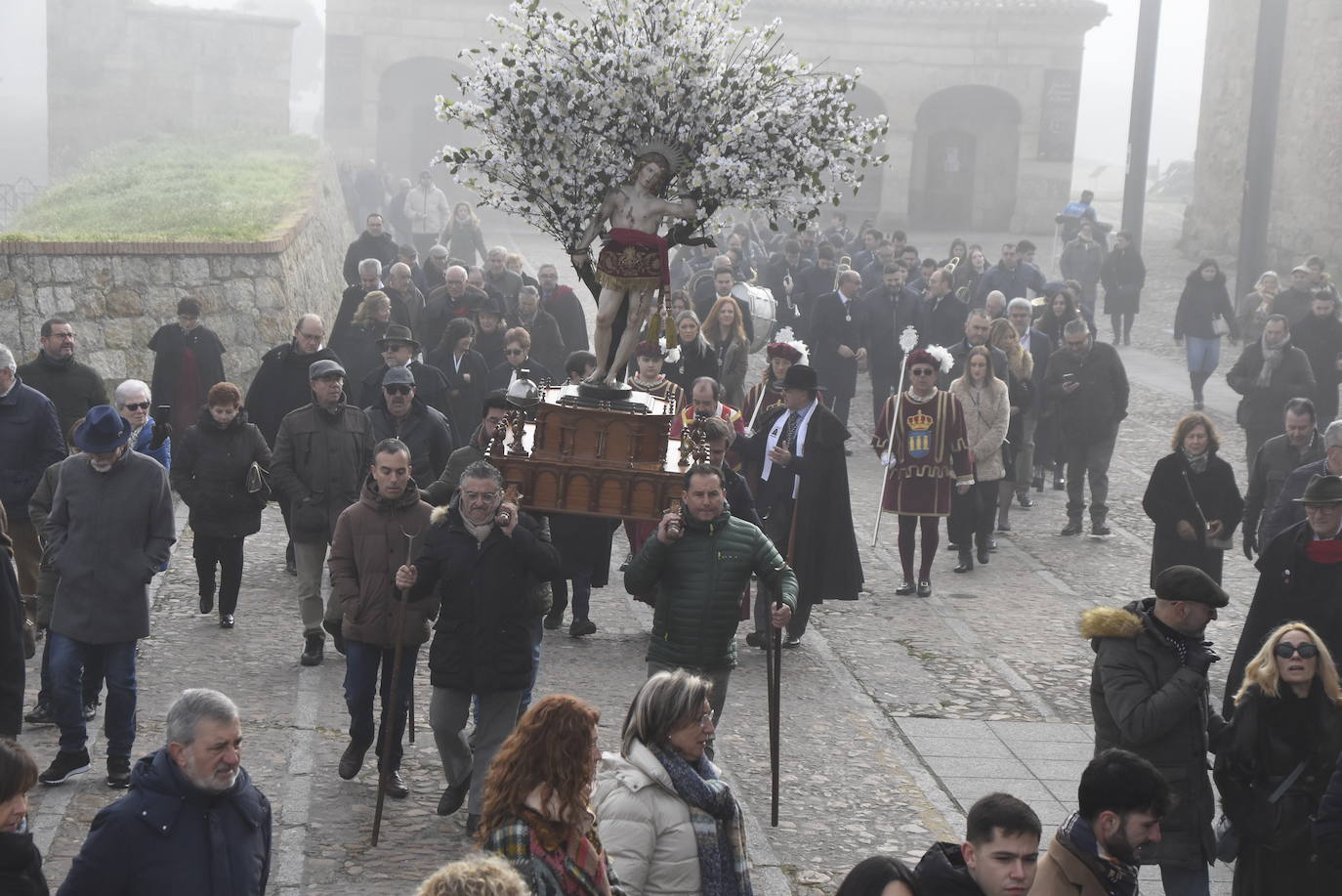 Arranca el periplo del Santo Patrón de Ciudad Rodrigo