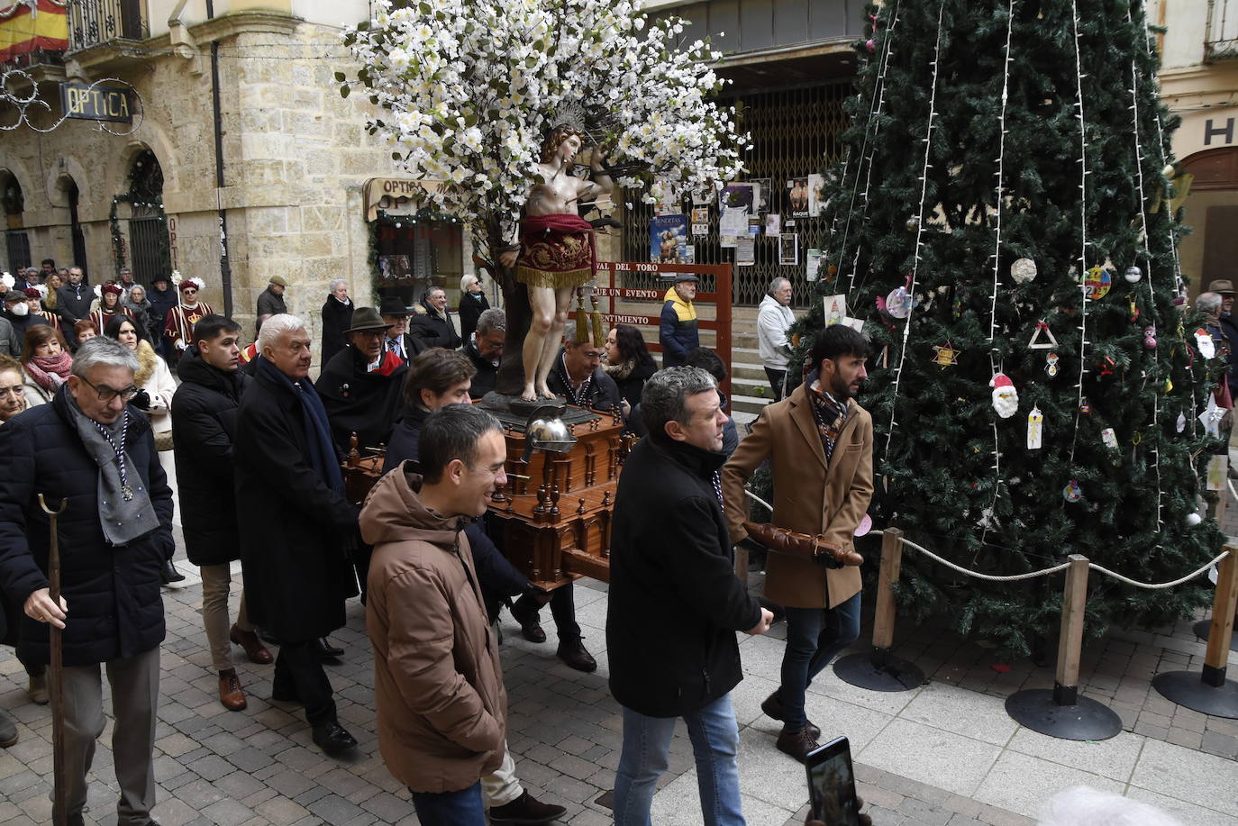 Arranca el periplo del Santo Patrón de Ciudad Rodrigo