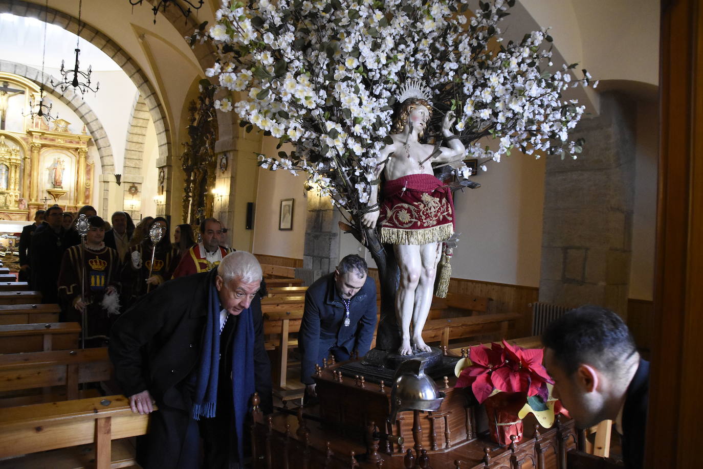 Arranca el periplo del Santo Patrón de Ciudad Rodrigo