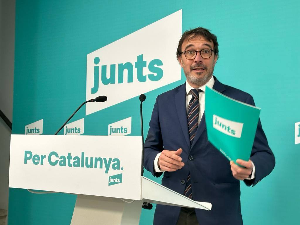 El portavoz de Junts, Josep Rius